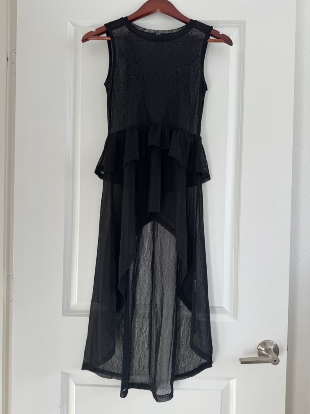 Italian Brand OVS Sheer Top with Train